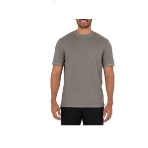 NWT Van Heusen Men's Short Sleeve Pajama Top Gray Large